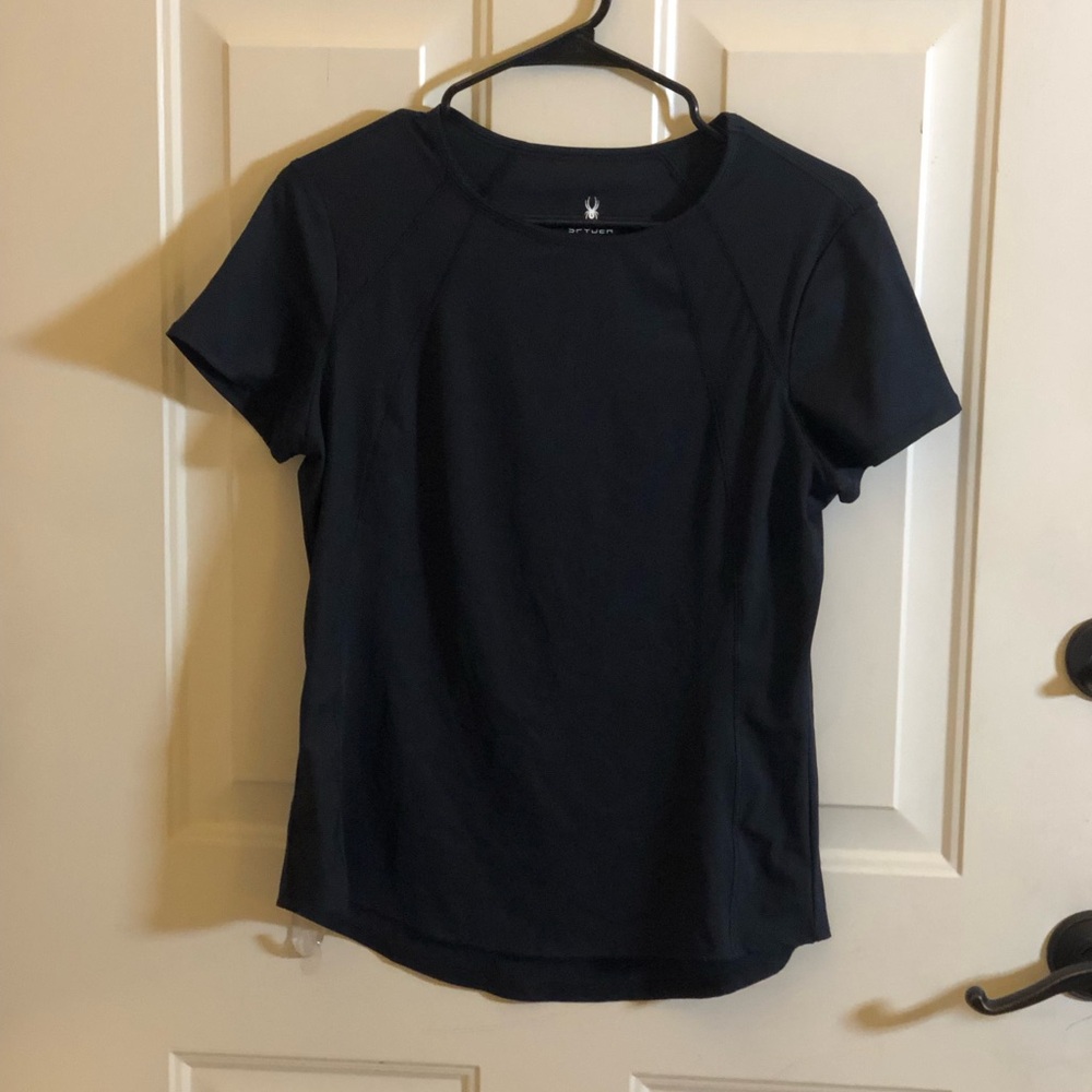 Woman’s Size M Spider Active Black Top